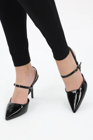 CEO Chic Strappy Stiletto Heels