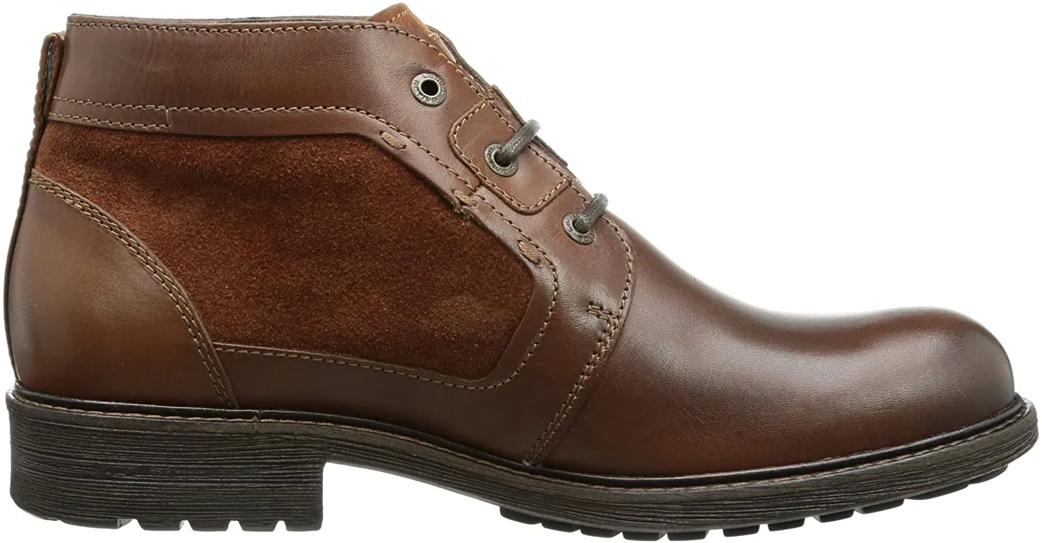 'Chelsea' men's warmlined boot - Brown