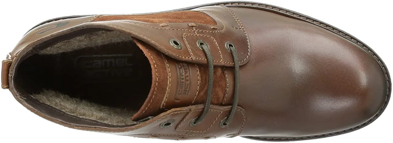 'Chelsea' men's warmlined boot - Brown
