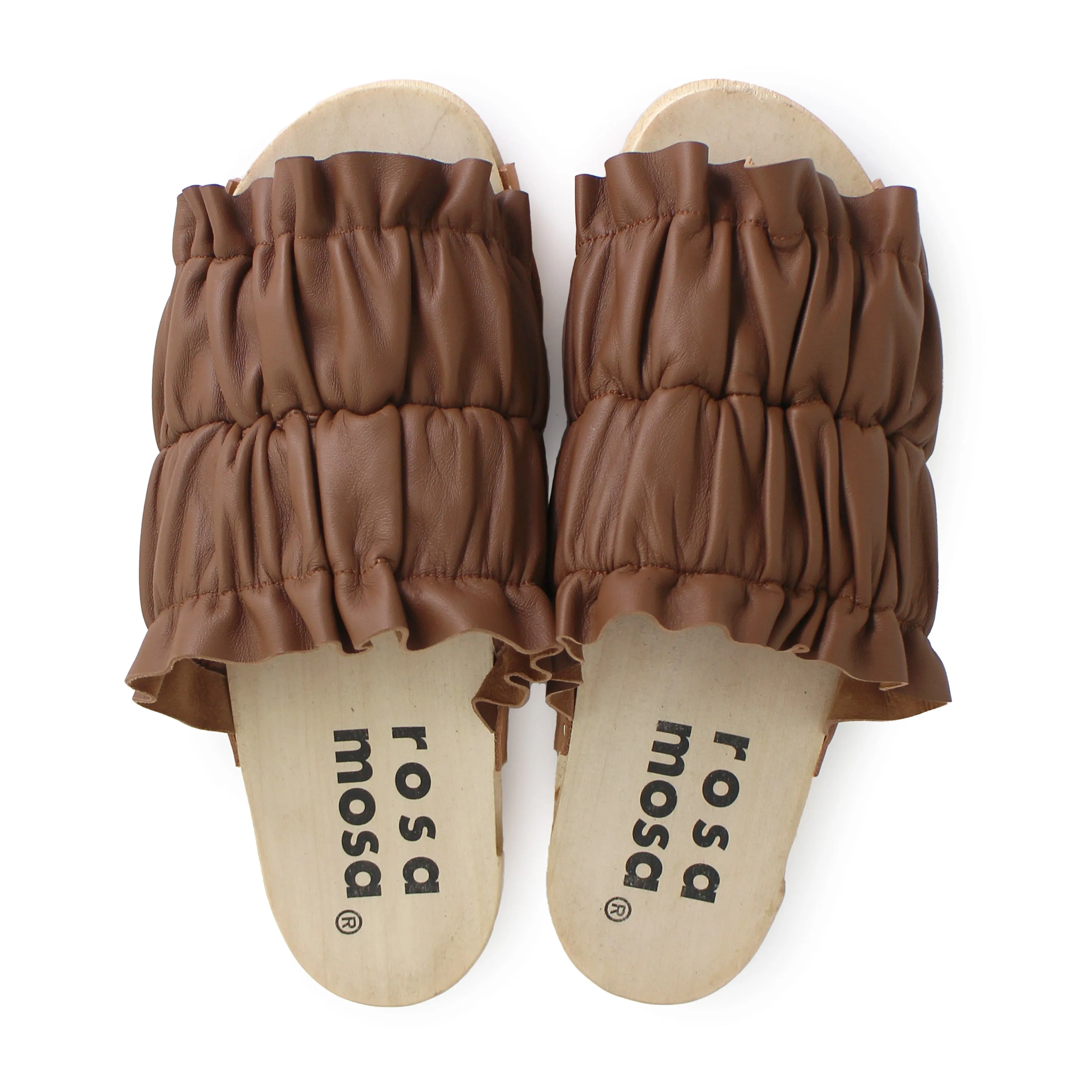 CHLOE CLOG   Tabacco