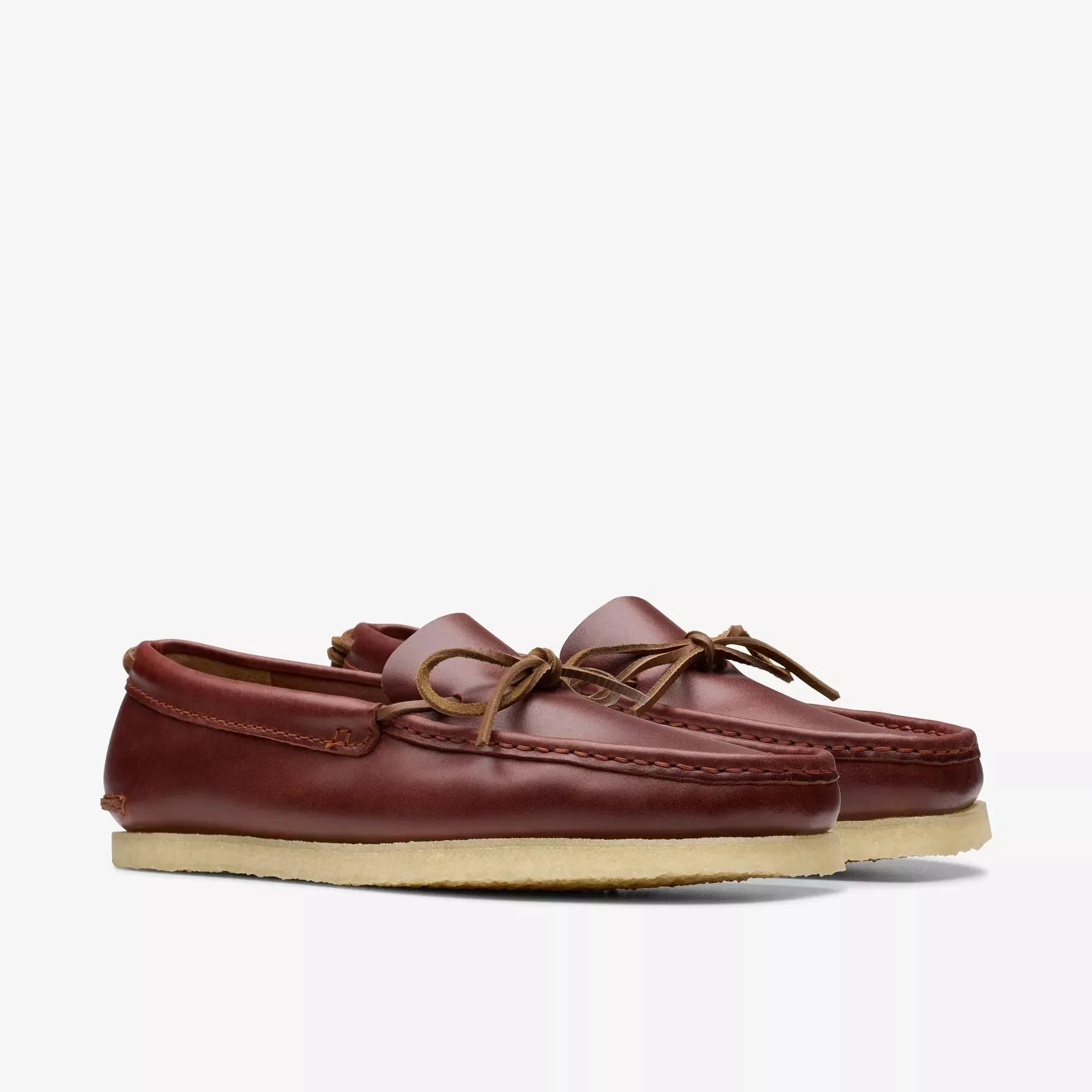 Clarks Men's Godney Mocc British Tan Leather 26181124