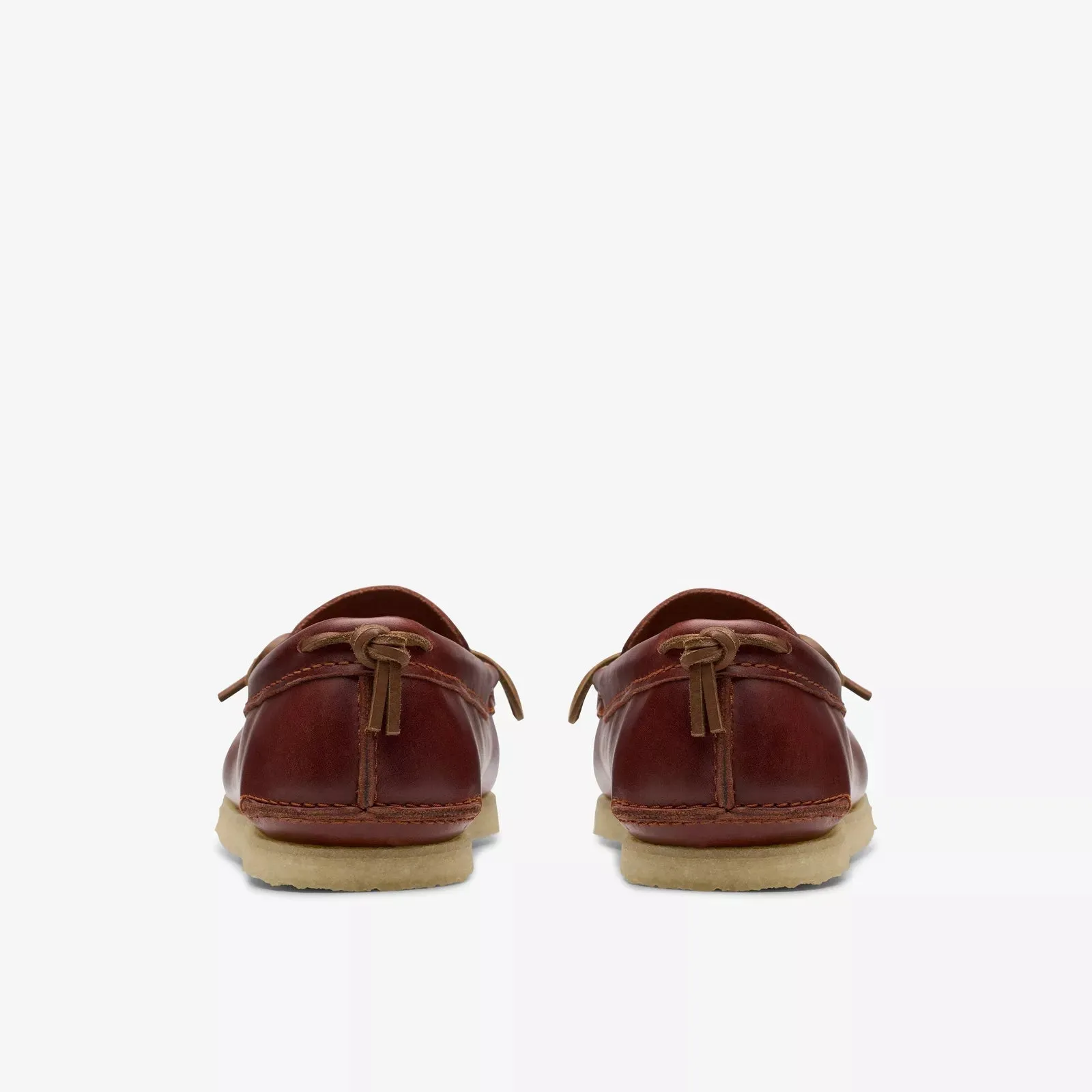 Clarks Men's Godney Mocc British Tan Leather 26181124