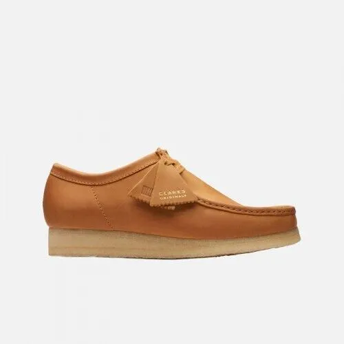 Clarks Men's Wallabee Low Tan Leather