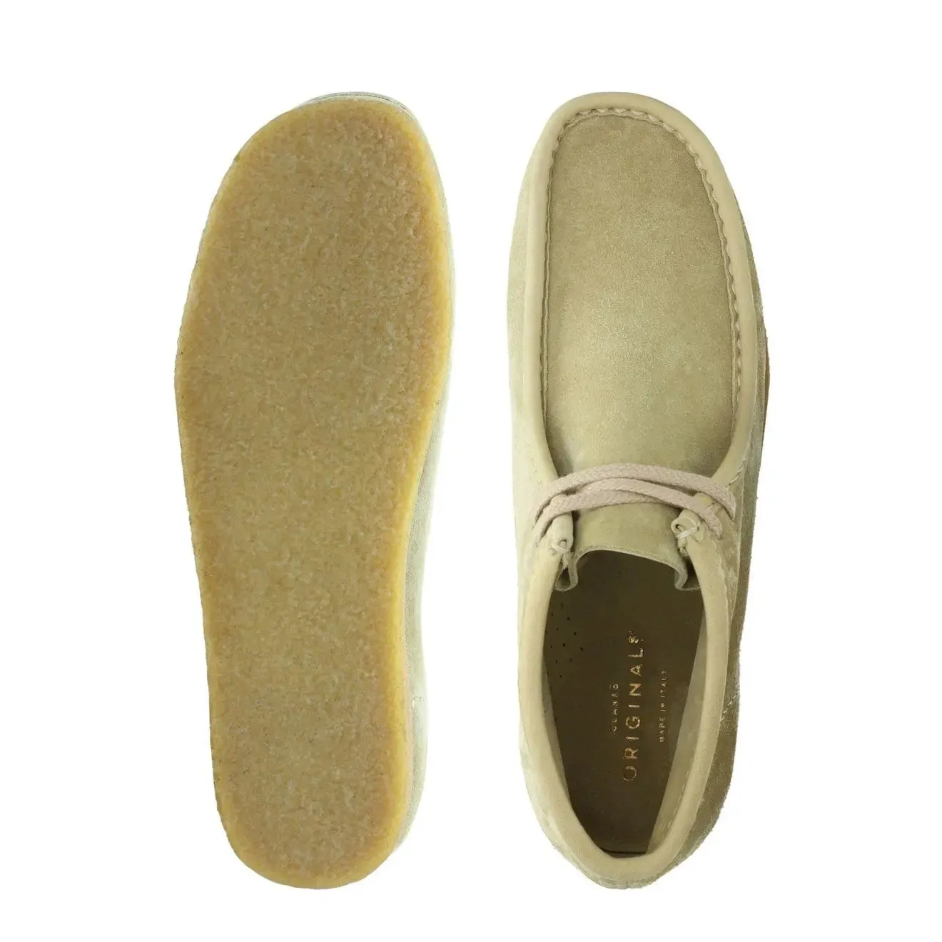Clarks Originals Womens Wallabee Boot Maple Suede