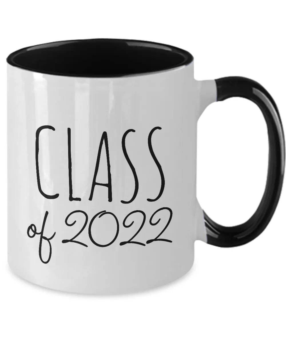 Class of 2022 Mug Two-Tone Coffee Cup Funny Gift