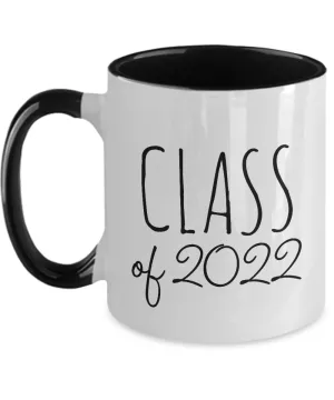 Class of 2022 Mug Two-Tone Coffee Cup Funny Gift