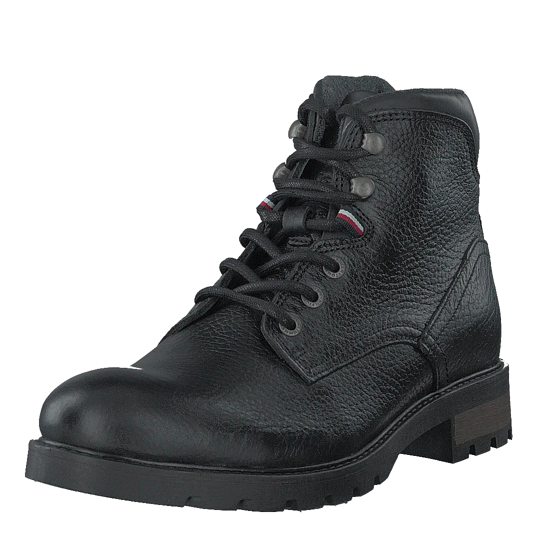 Classic Warm Tumble Lth Boot Black