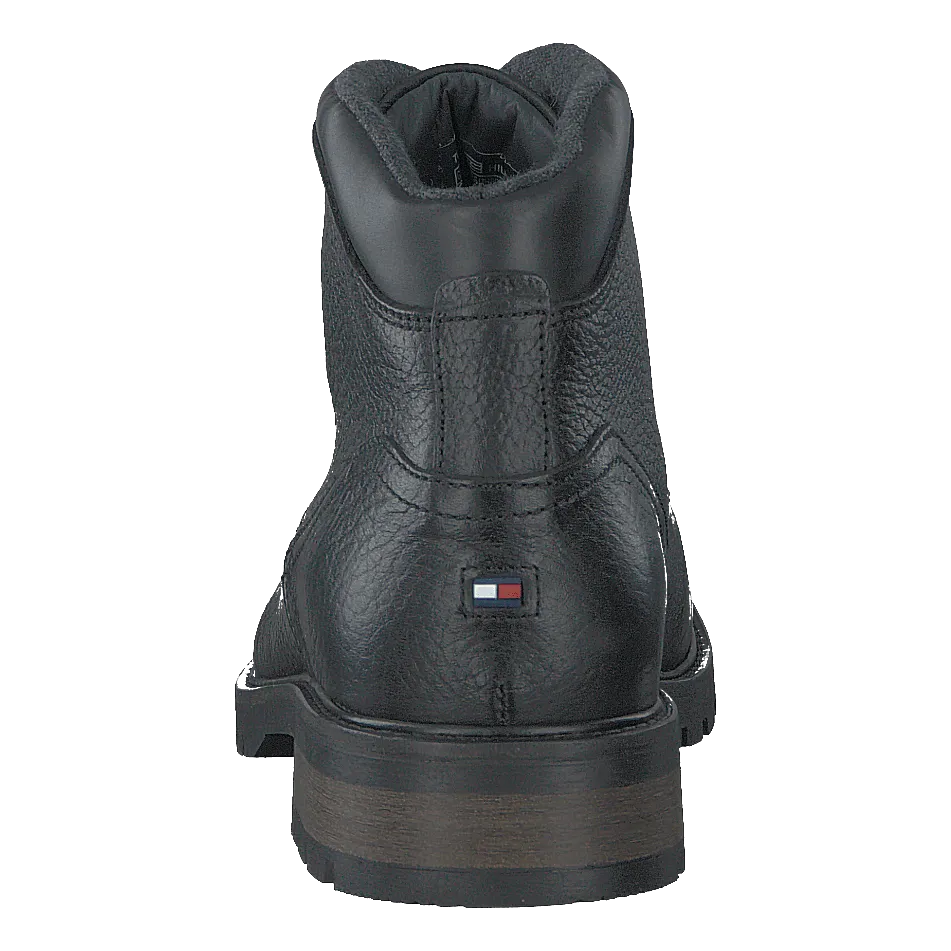 Classic Warm Tumble Lth Boot Black