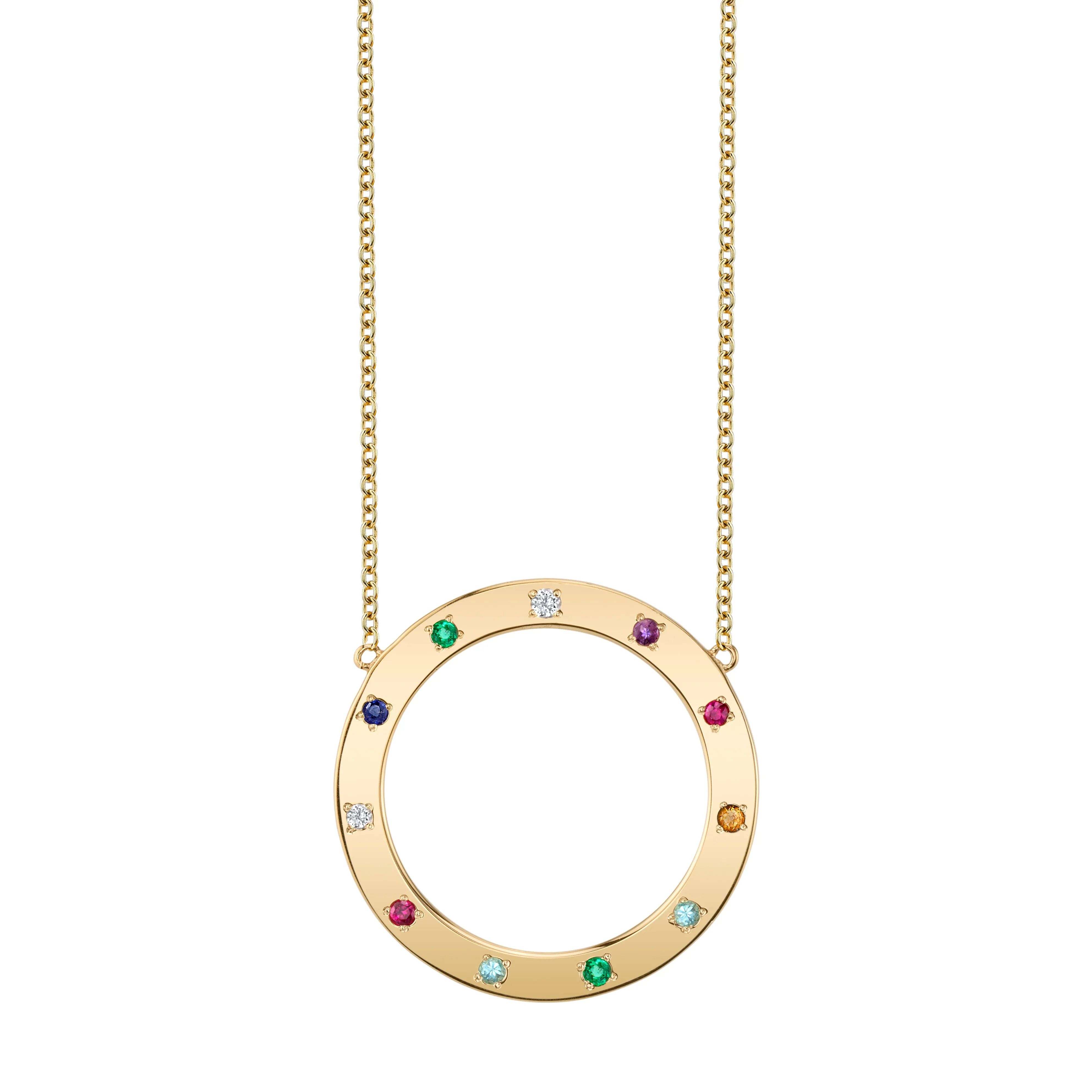 Custom Circle of Love Necklace