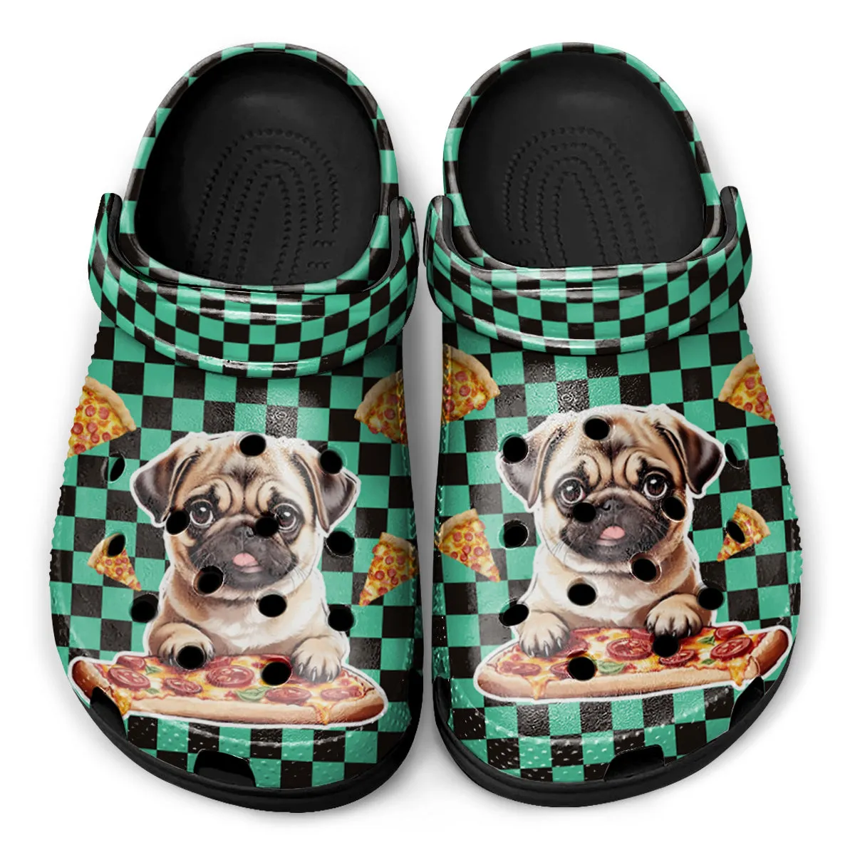 Custom Shoes - All Over Printed Clogs SHOEGEEᵀᴹ