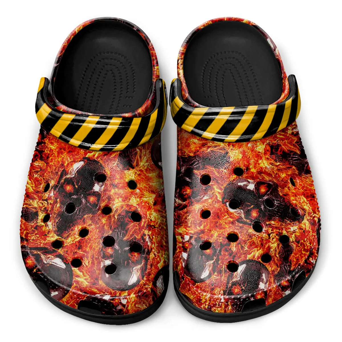Custom Shoes - All Over Printed Clogs SHOEGEEᵀᴹ