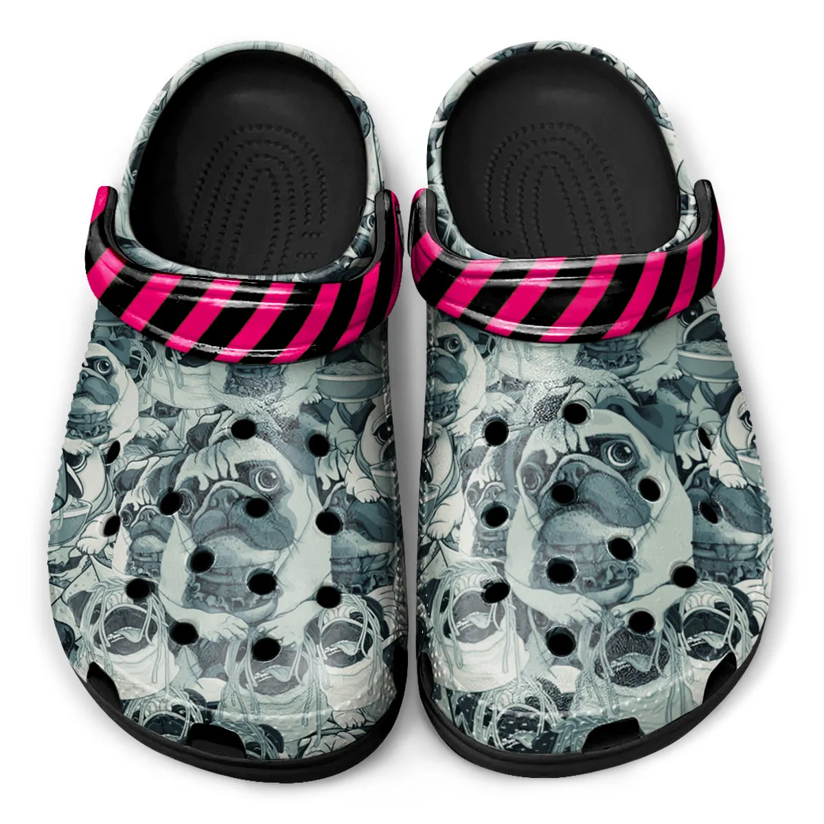 Custom Shoes - All Over Printed Clogs SHOEGEEᵀᴹ