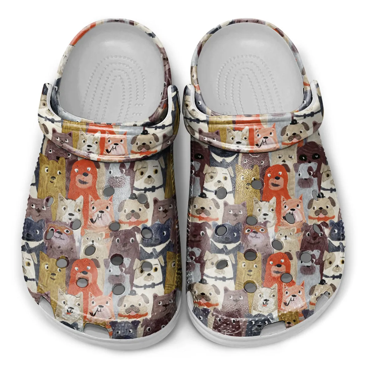 Custom Shoes - All Over Printed Clogs SHOEGEEᵀᴹ
