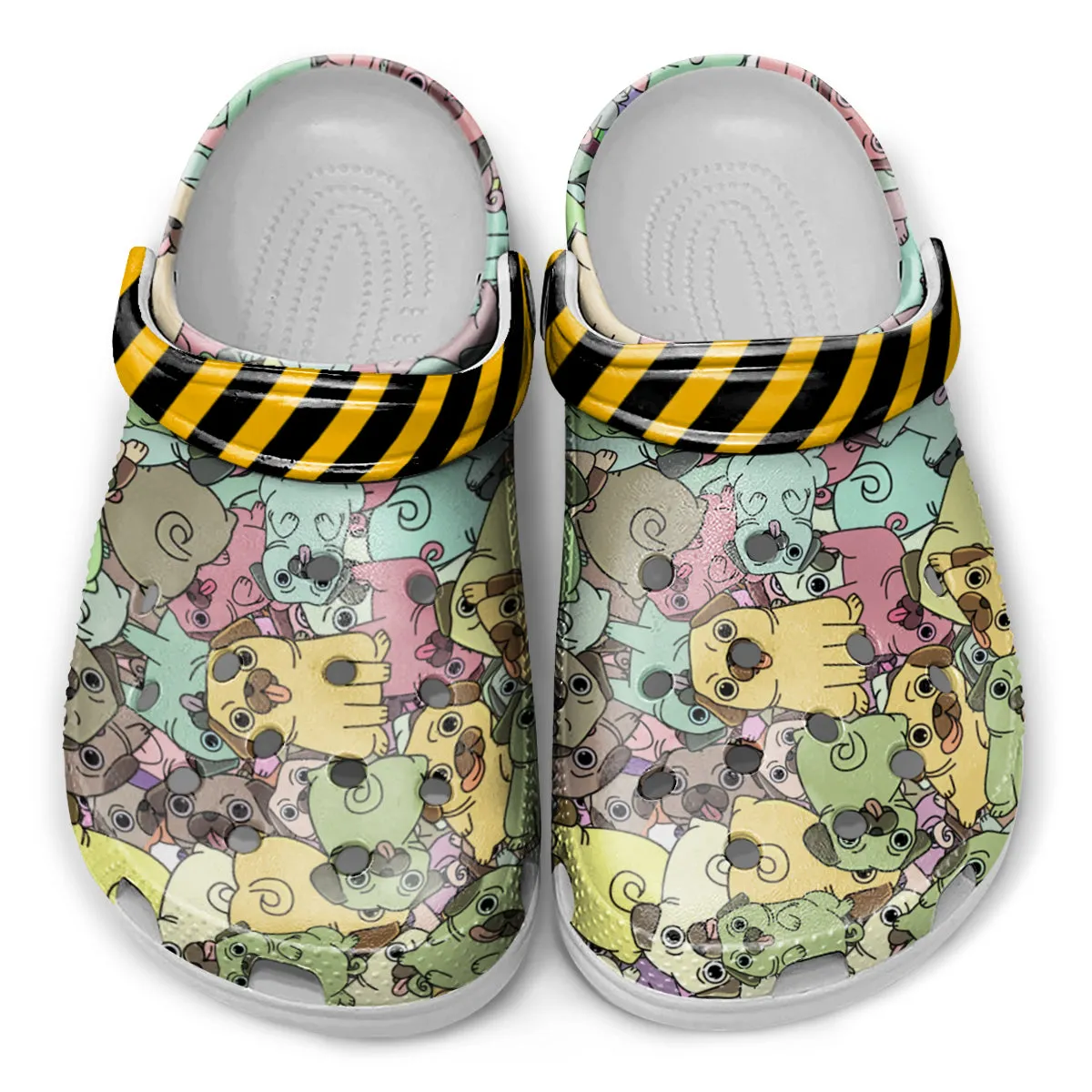 Custom Shoes - All Over Printed Clogs SHOEGEEᵀᴹ