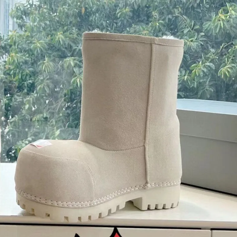 Cute Chunky Warm Boots