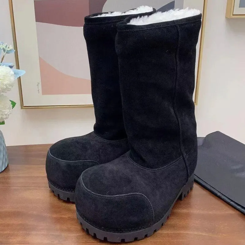Cute Chunky Warm Boots