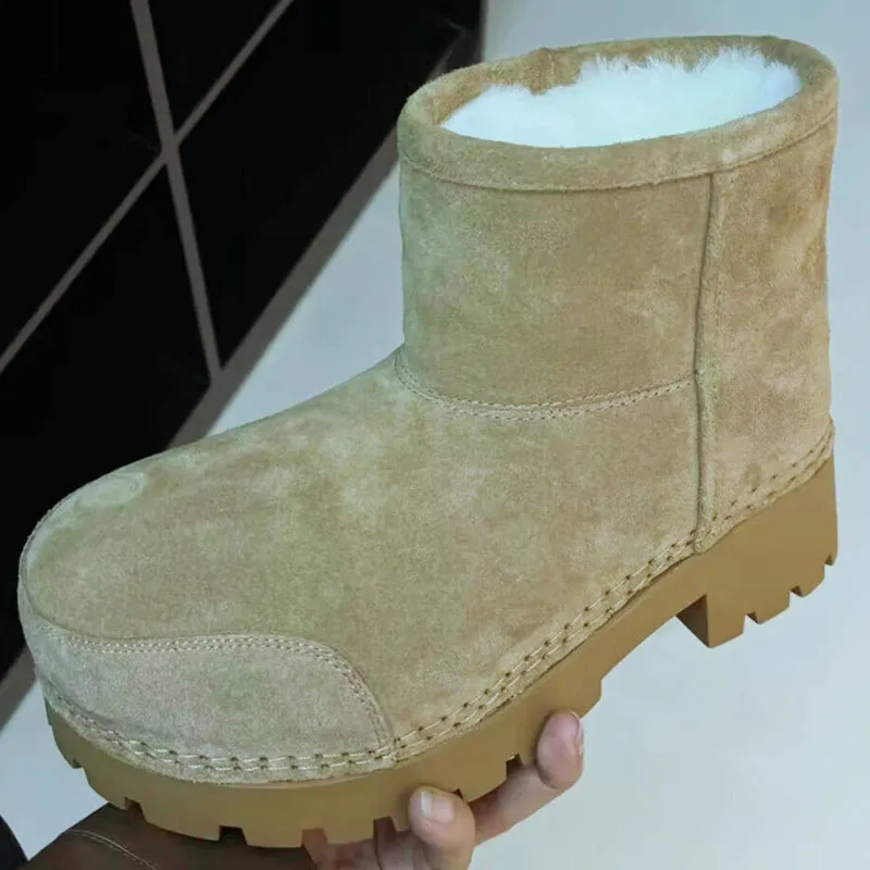 Cute Chunky Warm Boots