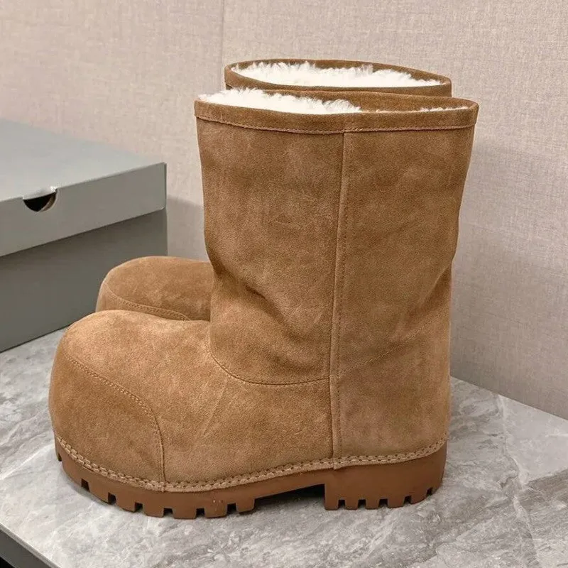 Cute Chunky Warm Boots