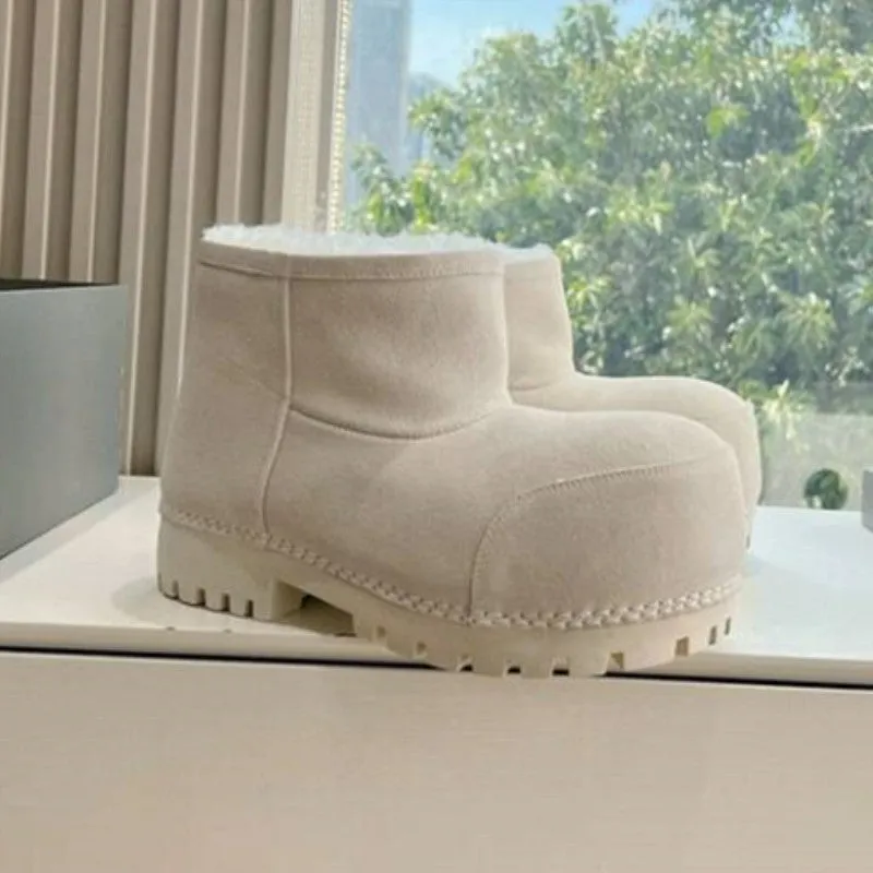 Cute Chunky Warm Boots