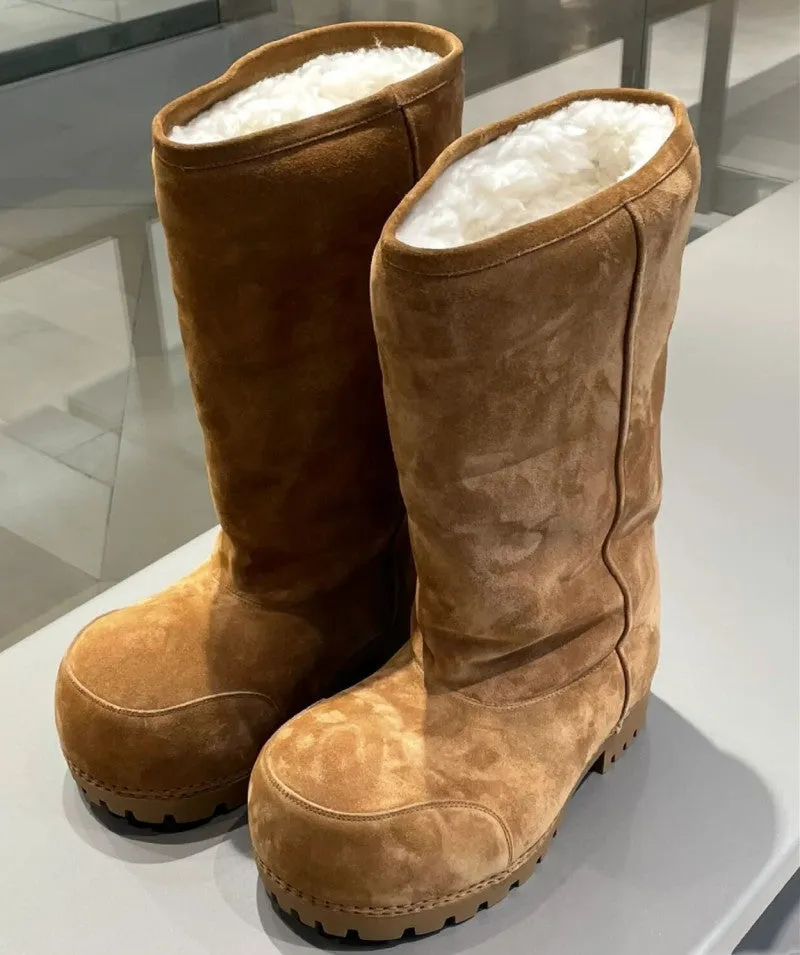 Cute Chunky Warm Boots