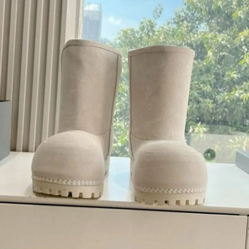 Cute Chunky Warm Boots