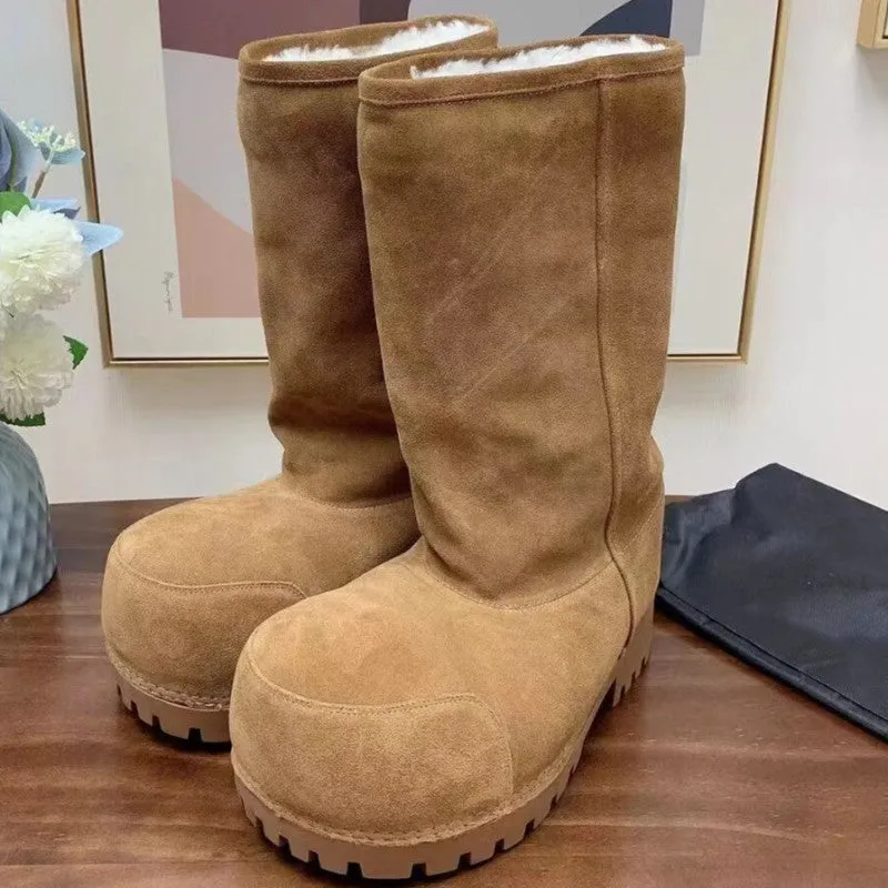 Cute Chunky Warm Boots