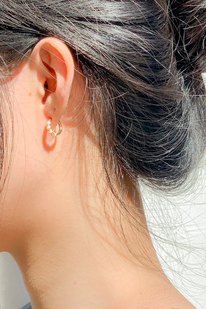 Dainty Opal Huggies
