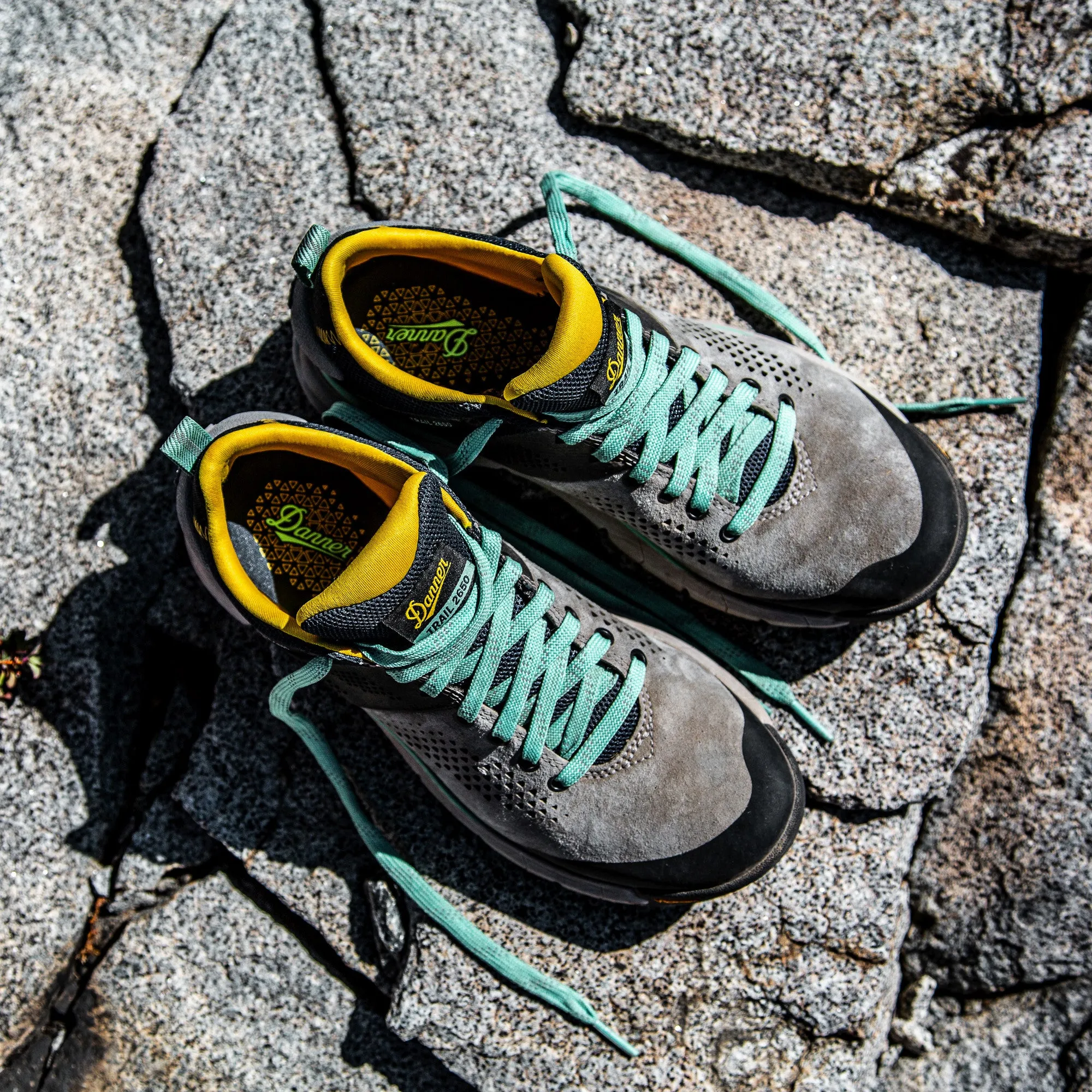 Danner Women's Trail 2650 3" Hiker Shoe - Gray/Blue - 61283