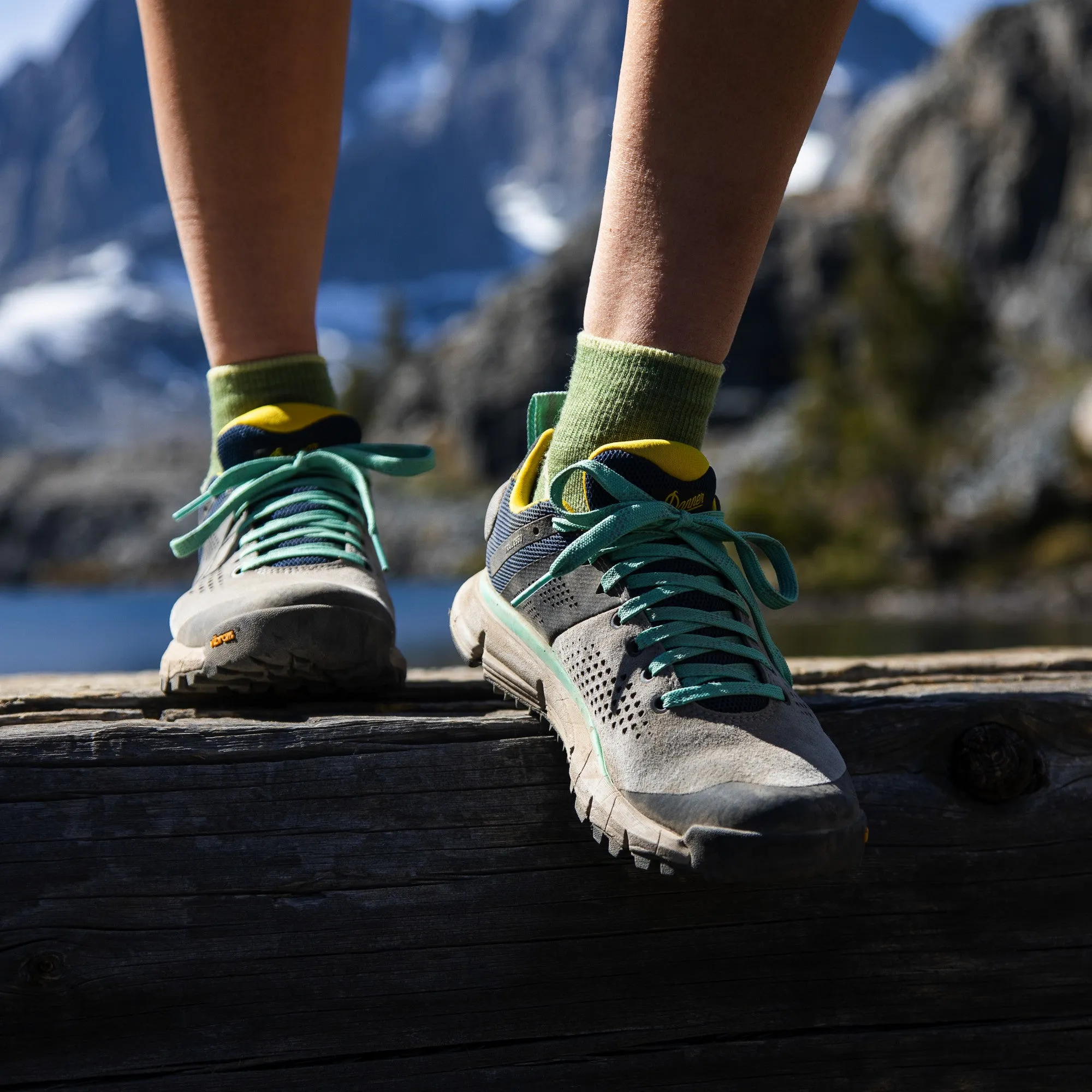 Danner Women's Trail 2650 3" Hiker Shoe - Gray/Blue - 61283