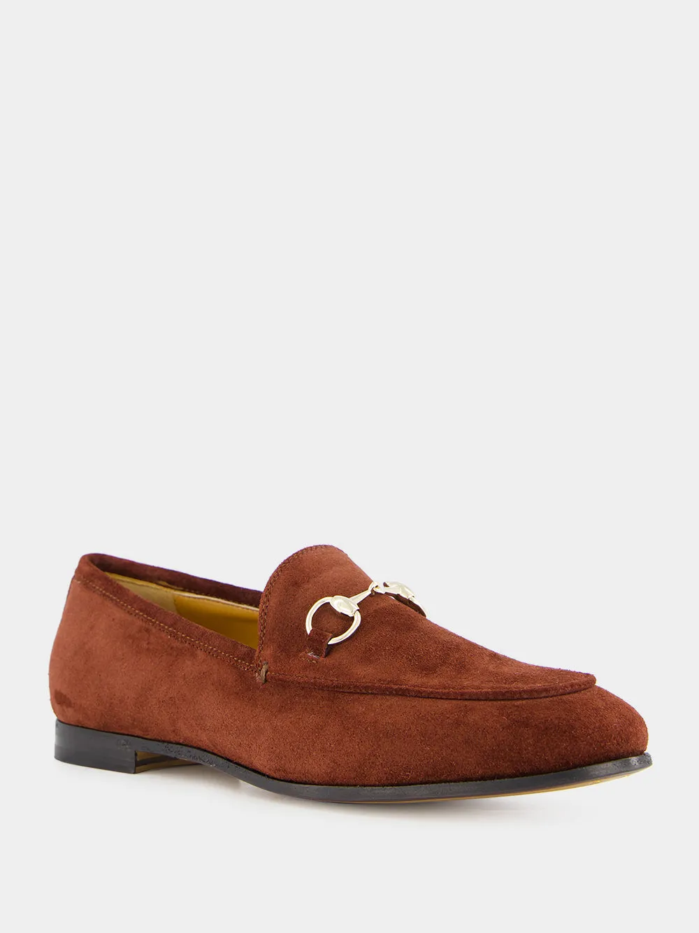 Dark Brown Jordaan Suede Loafers