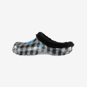 Detroit Lions Sherpa Lined Buffalo Check Clog