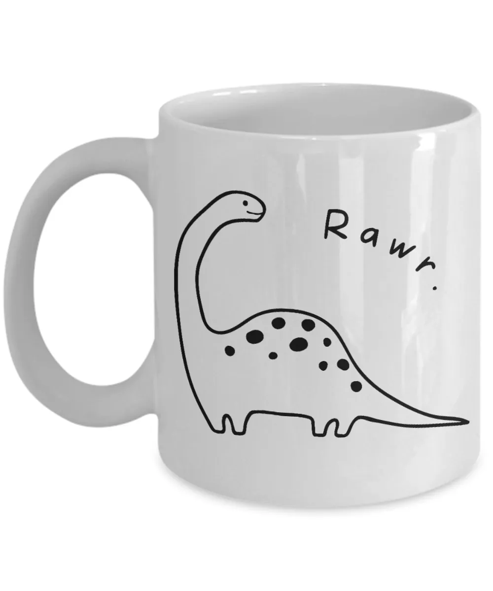 Dinosaur Mug, Dinosaur Coffee Mug, Dinosaur Cup, Dino Mug, T Rex Mug, Dinosaur Lover Gifts