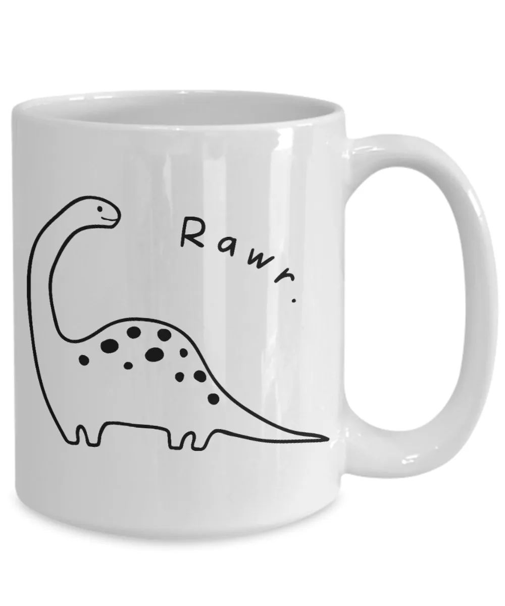 Dinosaur Mug, Dinosaur Coffee Mug, Dinosaur Cup, Dino Mug, T Rex Mug, Dinosaur Lover Gifts