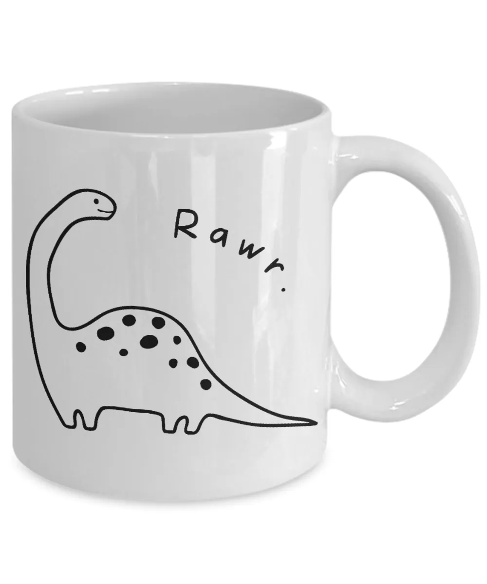 Dinosaur Mug, Dinosaur Coffee Mug, Dinosaur Cup, Dino Mug, T Rex Mug, Dinosaur Lover Gifts