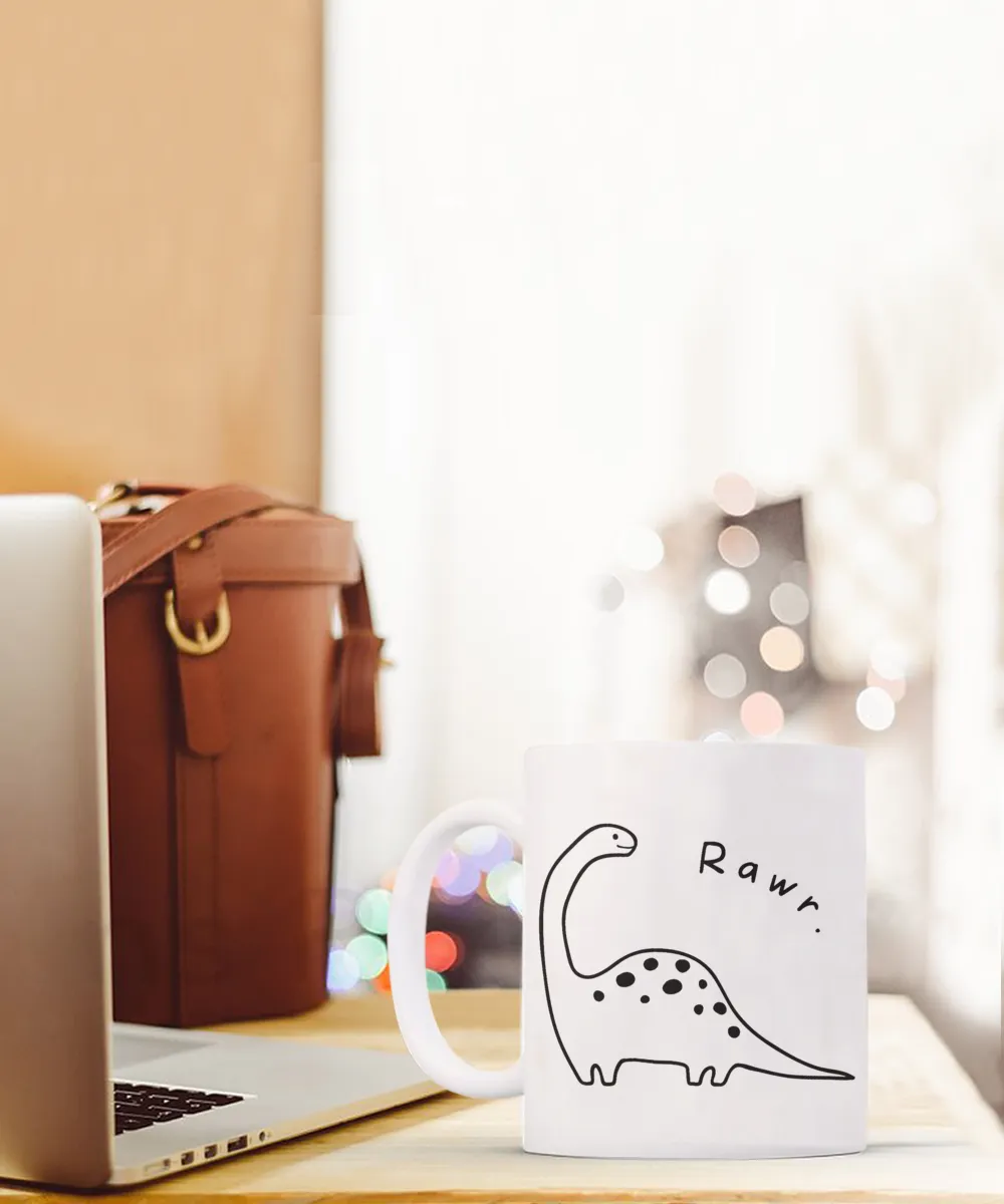 Dinosaur Mug, Dinosaur Coffee Mug, Dinosaur Cup, Dino Mug, T Rex Mug, Dinosaur Lover Gifts
