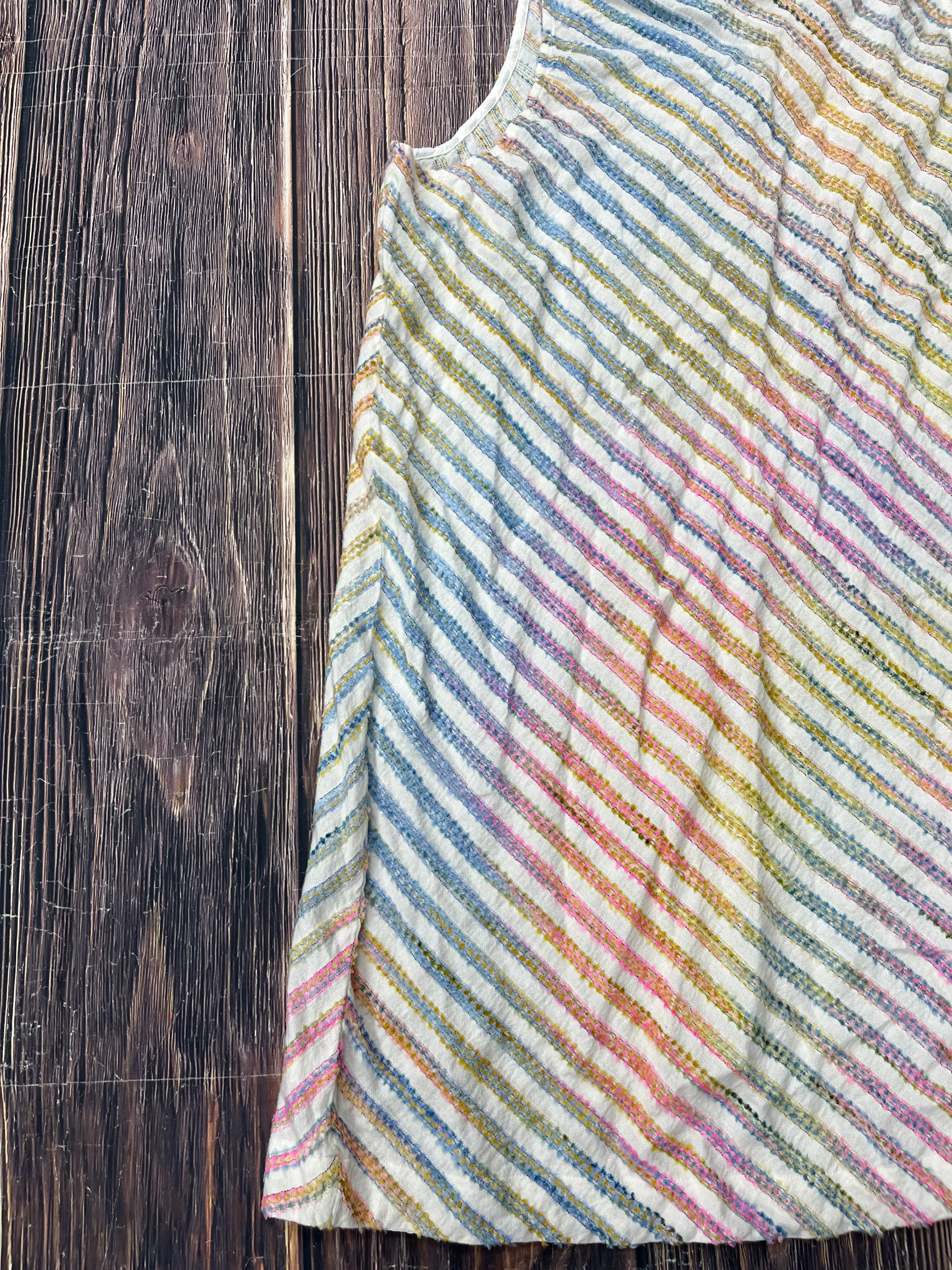 Dress Casual Short By Lou And Grey In Rainbow Print, Size: Xl