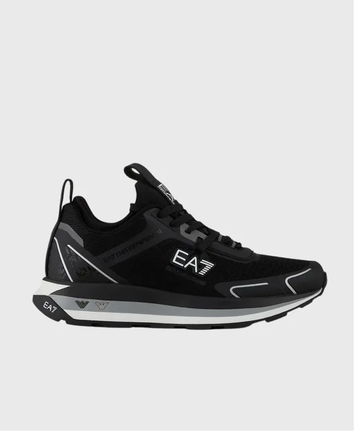 EA7 Emporio Armani X8X089 Woven Trainers 001 Black