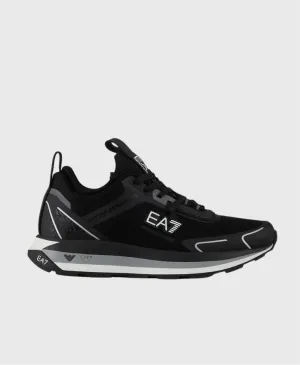 EA7 Emporio Armani X8X089 Woven Trainers 001 Black