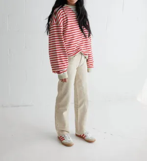 Free People - Risk Taker Mid-Rise Straight Jeans