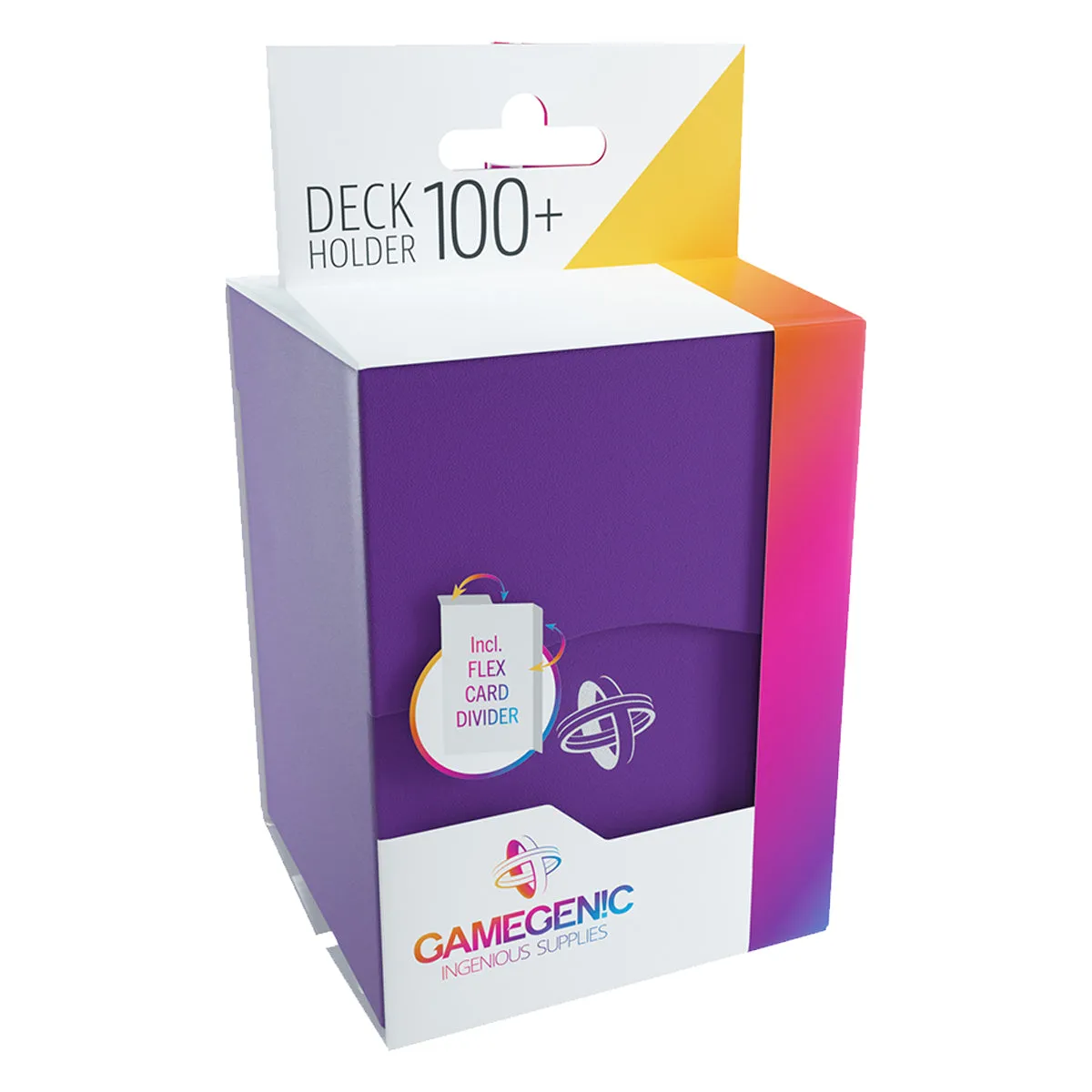 Gamegenic Deck Holder 100  Purple Deck Box