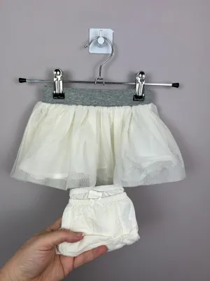 Gap ivory tutu 6-12m