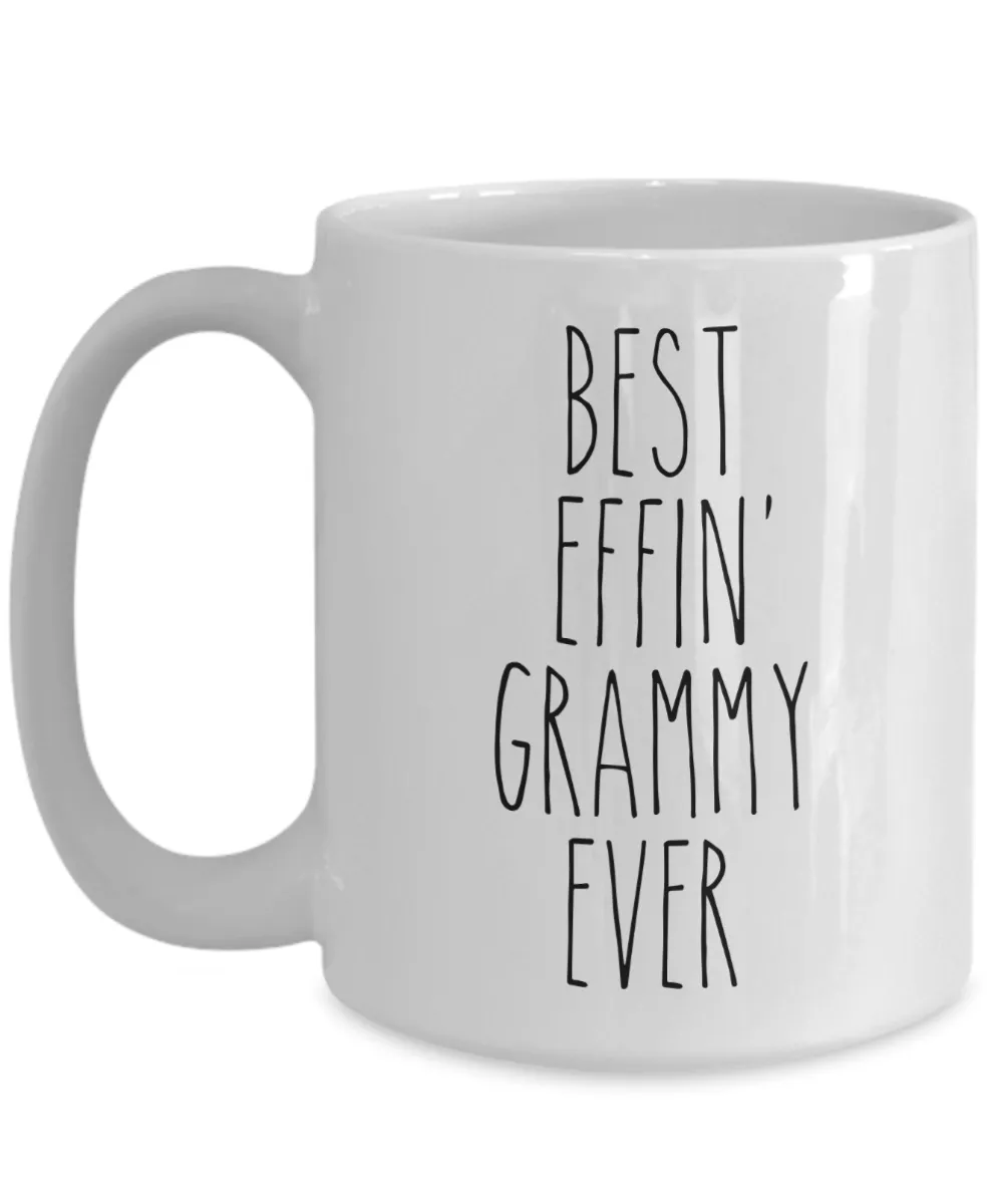 Gift For Grammy Best Effin' Grammy Ever Mug Coffee Cup Funny Coworker Gifts