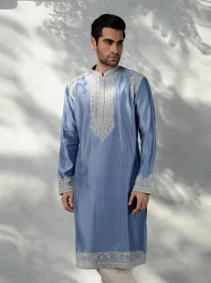 Grey Kurta Pajama | Siddhesh Chauhan
