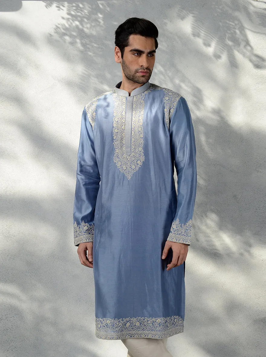 Grey Kurta Pajama | Siddhesh Chauhan