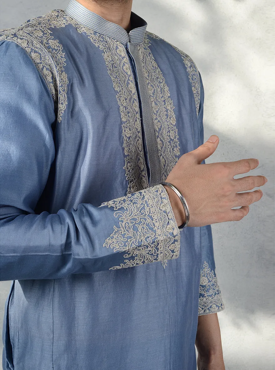 Grey Kurta Pajama | Siddhesh Chauhan
