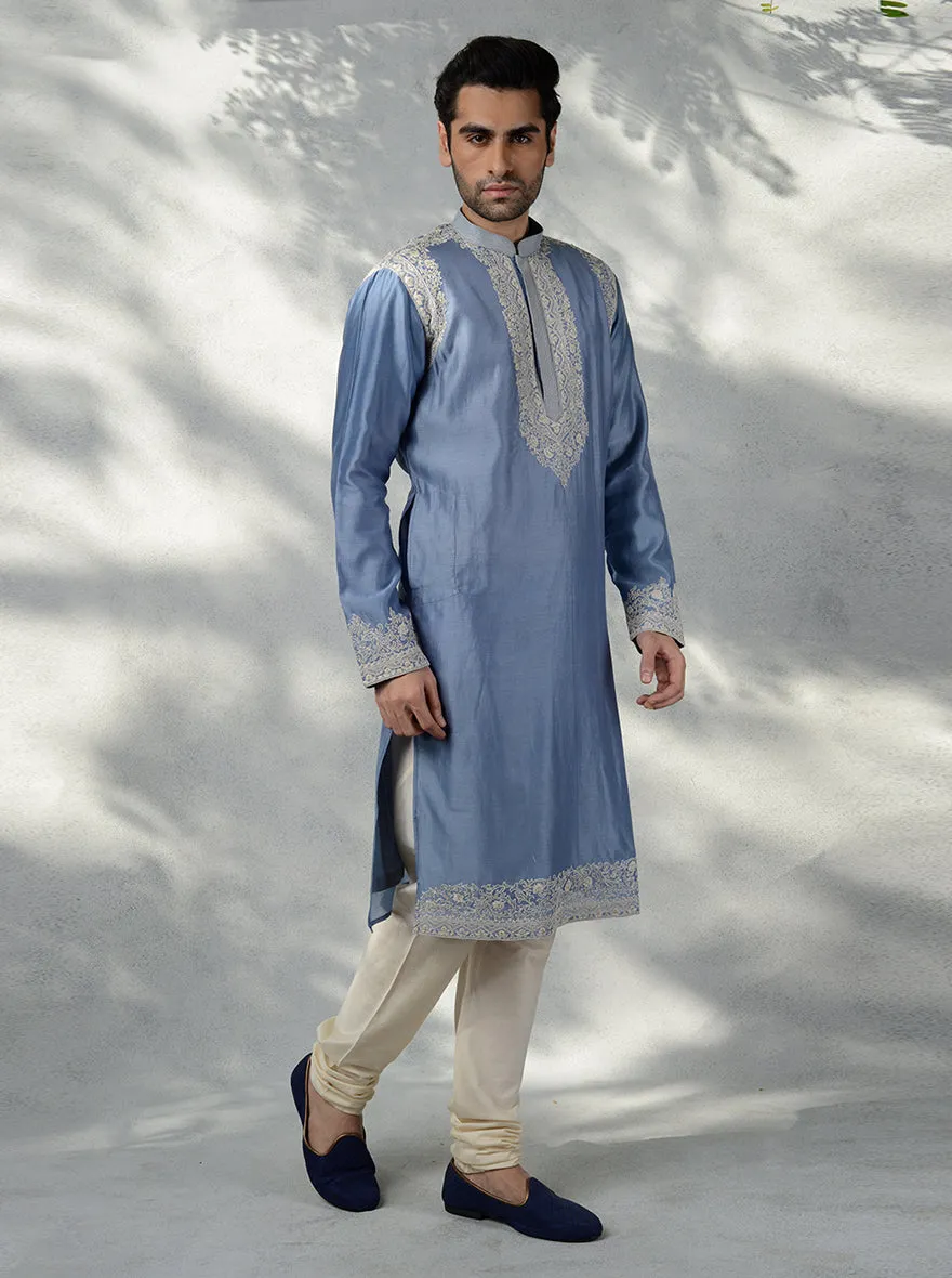 Grey Kurta Pajama | Siddhesh Chauhan