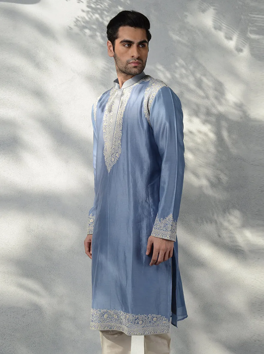 Grey Kurta Pajama | Siddhesh Chauhan