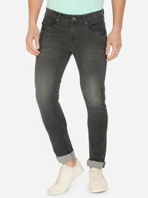 Grey Washed Slim Fit Jeans | JadeBlue