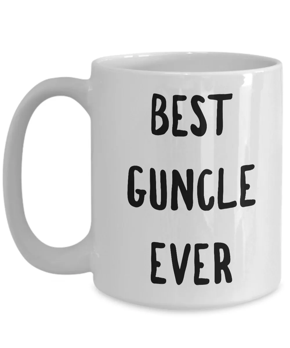 Guncle Cup Guncle Coffee Mug - Best Guncle Ever Ceramic Coffee Cup Gift