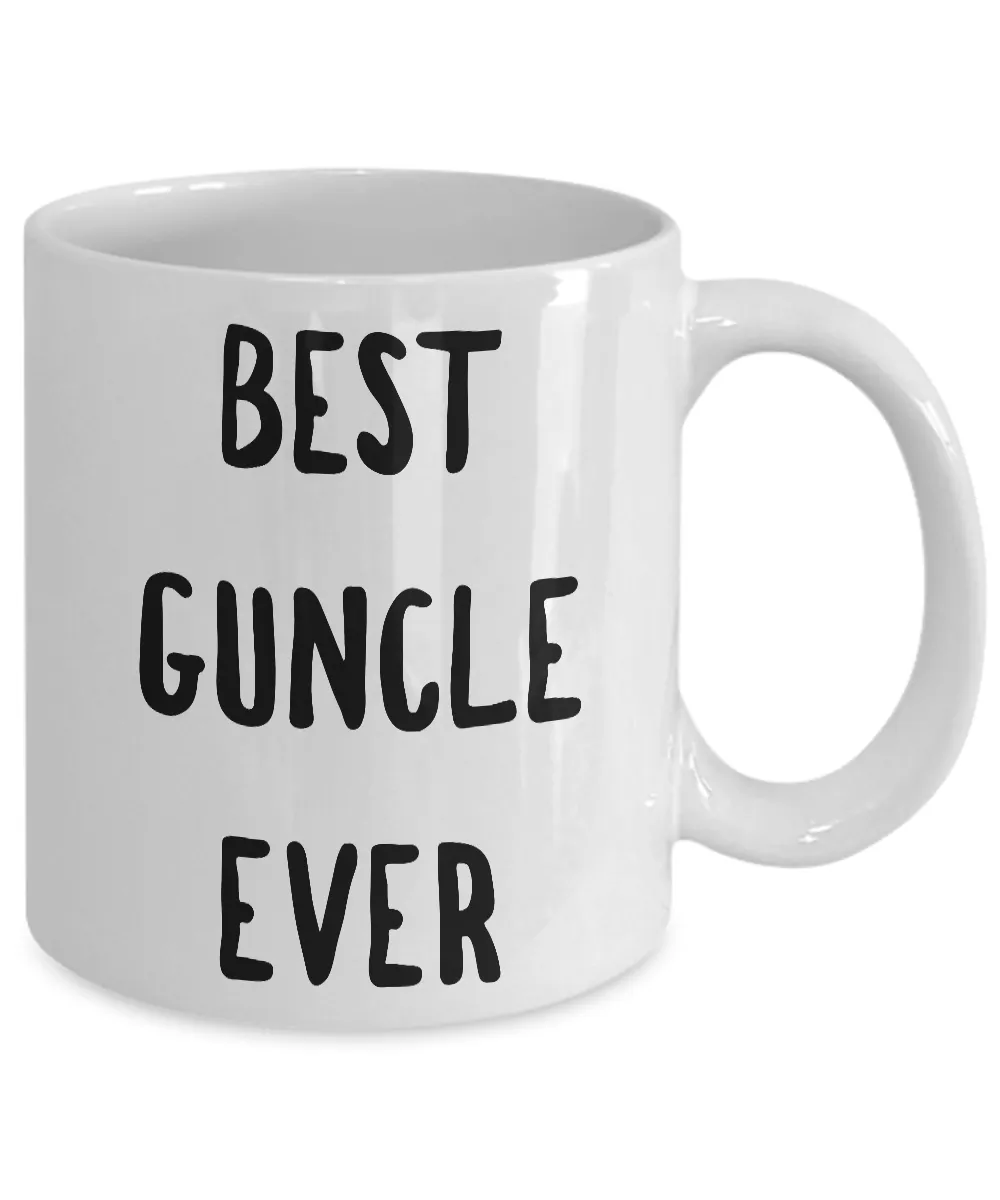 Guncle Cup Guncle Coffee Mug - Best Guncle Ever Ceramic Coffee Cup Gift